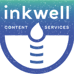 Inkwell Content Services logo (blue)